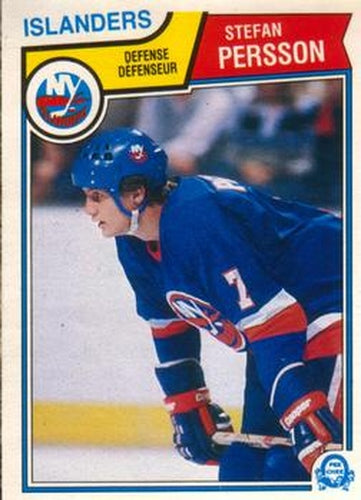 #15 Stefan Persson - New York Islanders - 1983-84 O-Pee-Chee Hockey