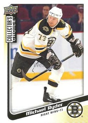 #160 Michael Ryder - Boston Bruins - 2009-10 Collector's Choice Hockey