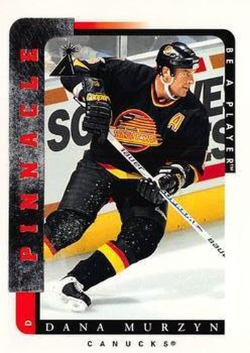 #160 Dana Murzyn - Vancouver Canucks - 1996-97 Pinnacle Be a Player Hockey