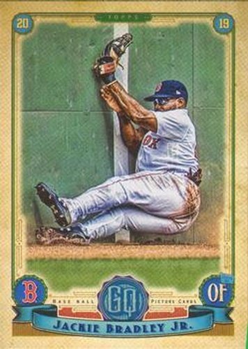 #160 Jackie Bradley Jr. - Boston Red Sox - 2019 Topps Gypsy Queen Baseball