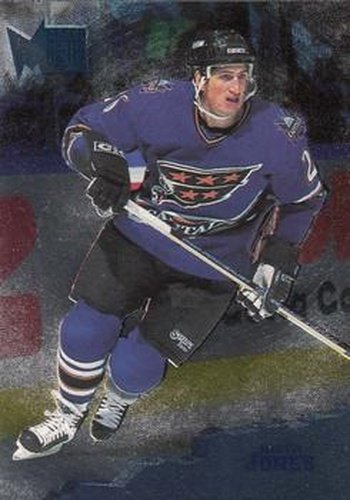 #160 Keith Jones - Washington Capitals - 1995-96 Metal Hockey