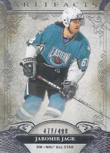 #160 Jaromir Jagr - Pittsburgh Penguins - 2020-21 Upper Deck Artifacts Hockey