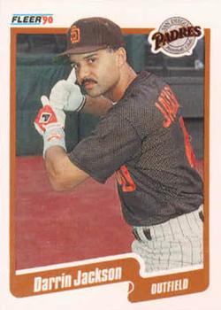 #160 Darrin Jackson - San Diego Padres - 1990 Fleer USA Baseball