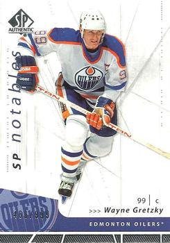 #160 Wayne Gretzky - Edmonton Oilers - 2006-07 SP Authentic Hockey