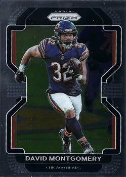 #160 David Montgomery - Chicago Bears - 2021 Panini Prizm Football