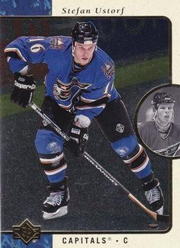 #161 Stefan Ustorf - Washington Capitals - 1995-96 SP Hockey