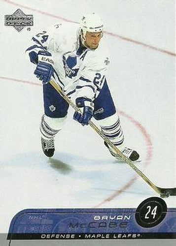 #161 Bryan McCabe - Toronto Maple Leafs - 2002-03 Upper Deck Hockey