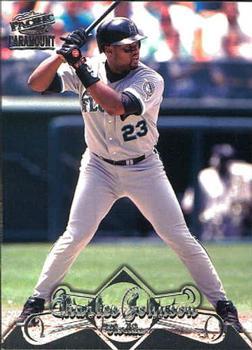 #161 Charles Johnson - Florida Marlins - 1998 Pacific Paramount Baseball