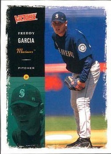 #161 Freddy Garcia - Seattle Mariners - 2000 Upper Deck Victory Baseball