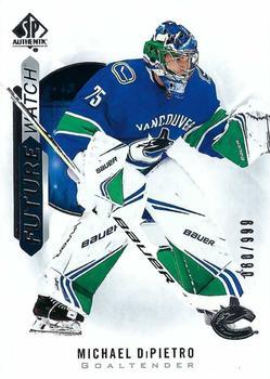 #161 Michael DiPietro - Vancouver Canucks - 2020-21 SP Authentic Hockey