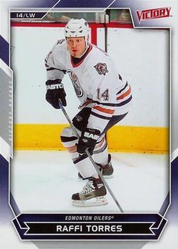 #161 Raffi Torres - Edmonton Oilers - 2007-08 Upper Deck Victory Hockey