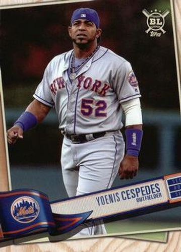 #161 Yoenis Cespedes - New York Mets - 2019 Topps Big League Baseball