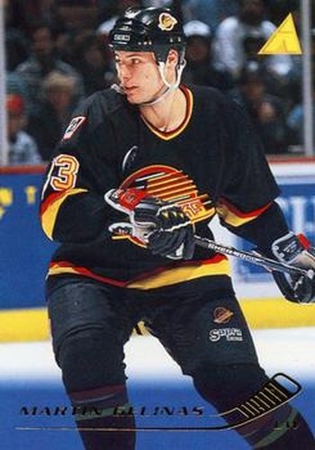 #161 Martin Gelinas - Vancouver Canucks - 1995-96 Pinnacle Hockey
