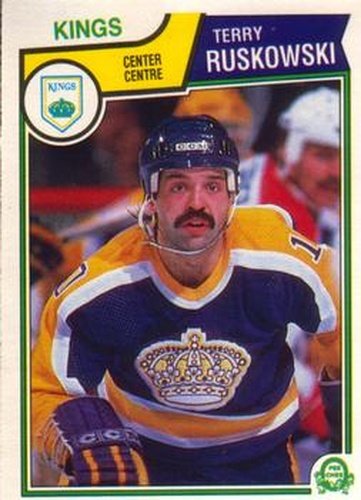 #161 Terry Ruskowski - Los Angeles Kings - 1983-84 O-Pee-Chee Hockey