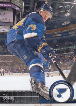 #161 T.J. Oshie - St. Louis Blues - 2014-15 Upper Deck Hockey