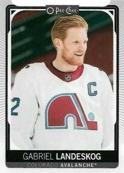 #161b Gabriel Landeskog - Special Jersey - Colorado Avalanche - 2021-22 O-Pee-Chee Hockey