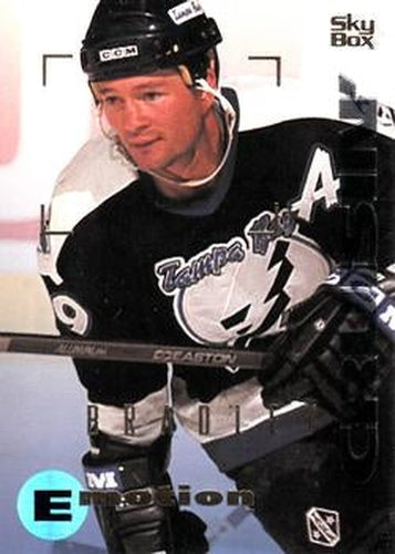 #162 Brian Bradley - Tampa Bay Lightning - 1995-96 SkyBox E-Motion Hockey