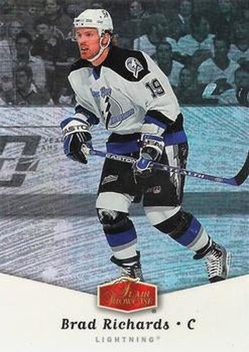#162 Brad Richards - Tampa Bay Lightning - 2006-07 Flair Showcase Hockey