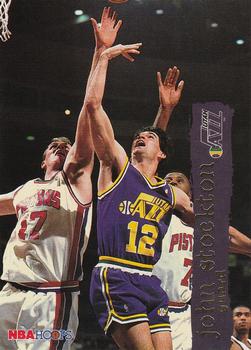 #162 John Stockton - Utah Jazz - 1995-96 Hoops Basketball