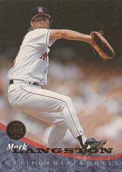 #162 Mark Langston - California Angels - 1994 Leaf Baseball