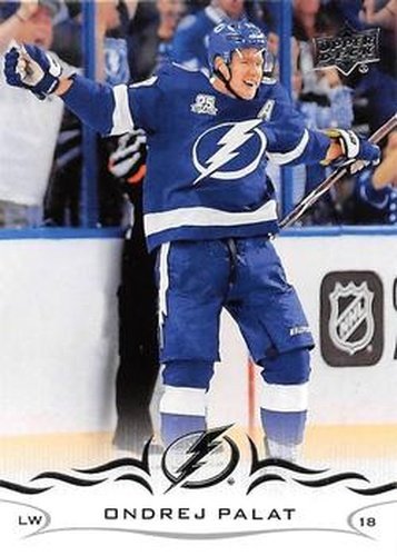#162 Ondrej Palat - Tampa Bay Lightning - 2018-19 Upper Deck Hockey