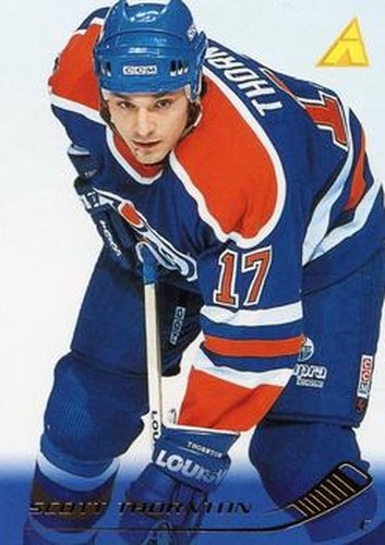 #162 Scott Thornton - Edmonton Oilers - 1995-96 Pinnacle Hockey