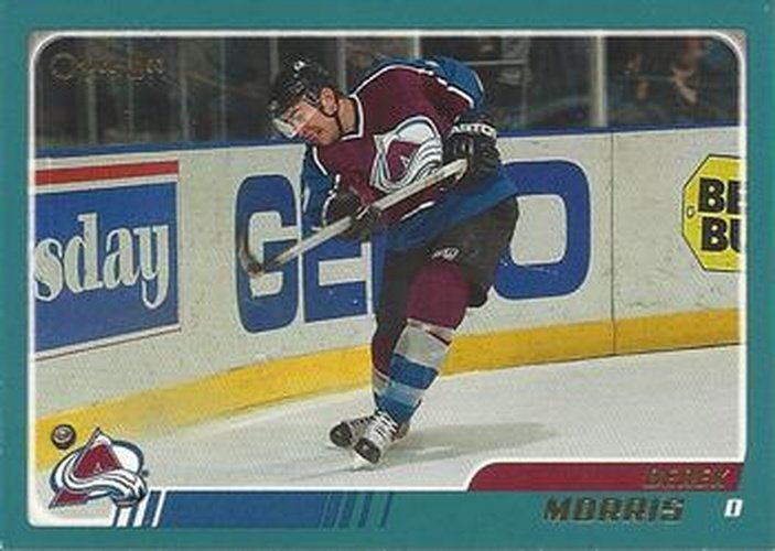 #162 Derek Morris - Colorado Avalanche - 2003-04 O-Pee-Chee Hockey