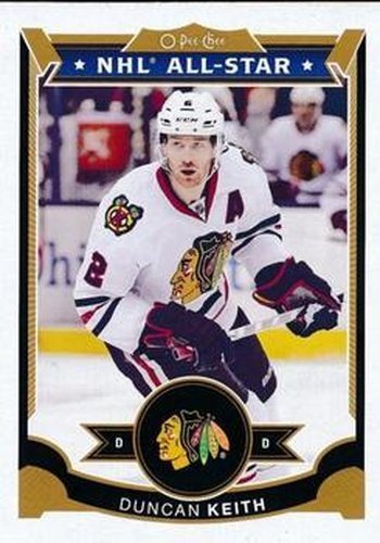 #162 Duncan Keith - Chicago Blackhawks - 2015-16 O-Pee-Chee Hockey