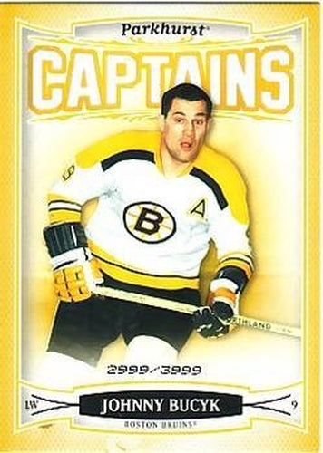 #162 Johnny Bucyk - Boston Bruins - 2006-07 Parkhurst Hockey