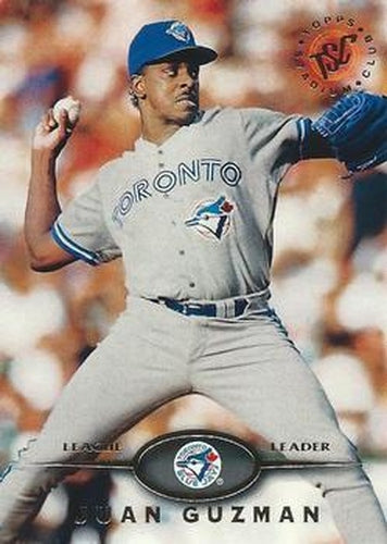 #162 Juan Guzman - Toronto Blue Jays - 1995 Stadium Club Baseball