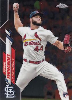 #162 Junior Fernandez - St. Louis Cardinals - 2020 Topps Chrome Baseball
