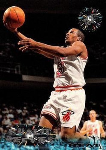 #162 Khalid Reeves - Miami Heat - 1995-96 Stadium Club Basketball