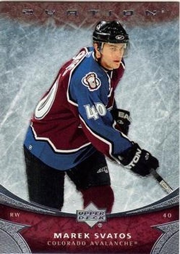 #162 Marek Svatos - Colorado Avalanche - 2006-07 Upper Deck Ovation Hockey