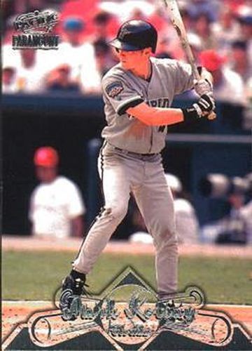 #162 Mark Kotsay - Florida Marlins - 1998 Pacific Paramount Baseball