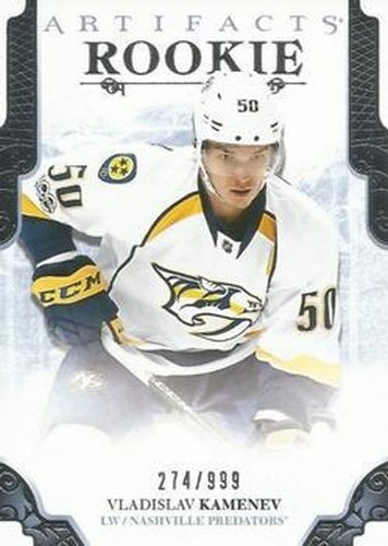 #162 Vladislav Kamenev - Nashville Predators - 2017-18 Upper Deck Artifacts Hockey