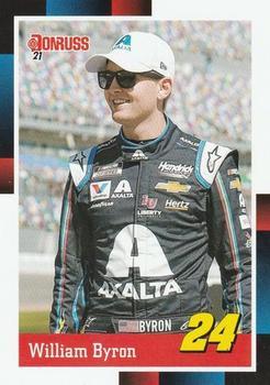 #162 William Byron - Hendrick Motorsports - 2021 Donruss Racing