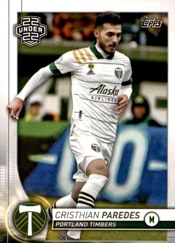 #162 Cristhian Paredes - Portland Timbers - 2020 Topps MLS Soccer