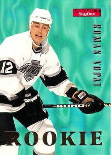 #162 Roman Vopat - Los Angeles Kings - 1996-97 SkyBox Impact Hockey