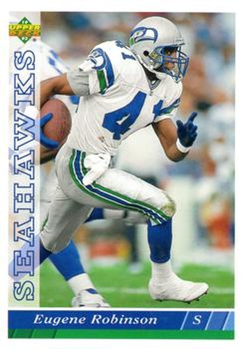 #162 Eugene Robinson - Seattle Seahawks - 1993 Upper Deck Football