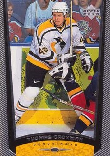 #163 Tuomas Gronman - Pittsburgh Penguins - 1998-99 Upper Deck Hockey
