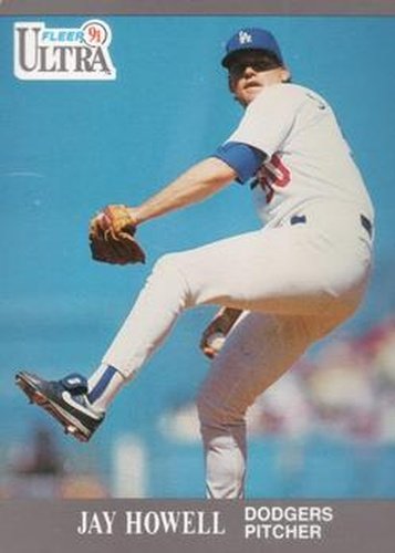 #163 Jay Howell - Los Angeles Dodgers - 1991 Ultra Baseball