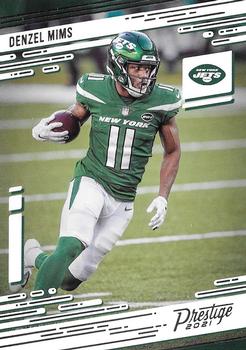 #163 Denzel Mims - New York Jets - 2021 Panini Prestige Football