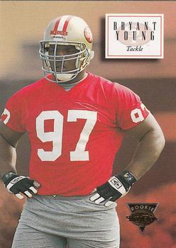 #163 Bryant Young - San Francisco 49ers - 1994 SkyBox Premium Football