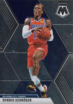 #163 Dennis Schroder - Oklahoma City Thunder - 2019-20 Panini Mosaic Basketball