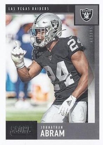 #163 Johnathan Abram - Las Vegas Raiders - 2020 Score Football