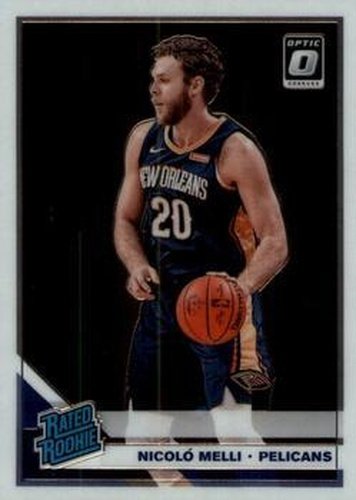 #163 Nicolo Melli - New Orleans Pelicans - 2019-20 Donruss Optic Basketball