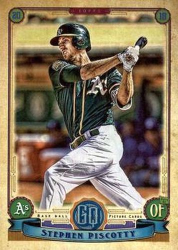 #163 Stephen Piscotty - Oakland Athletics - 2019 Topps Gypsy Queen Baseball