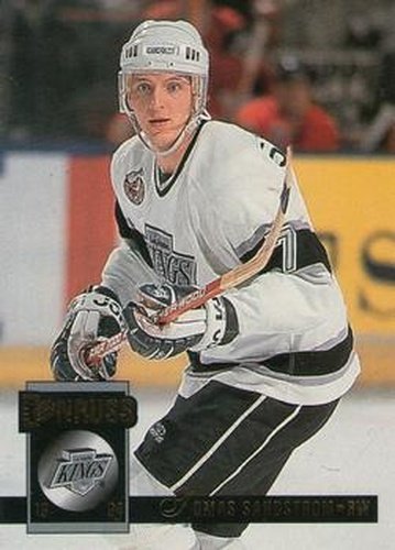 #163 Tomas Sandstrom - Los Angeles Kings - 1993-94 Donruss Hockey