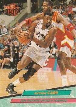 #163 Antoine Carr - San Antonio Spurs - 1992-93 Ultra Basketball