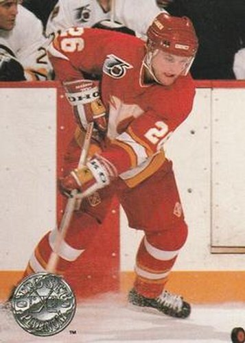 #163 Robert Reichel - Calgary Flames - 1991-92 Pro Set Platinum Hockey